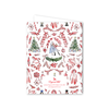 Nutcracker Toile "Sweet Holiday Wishes" Greeting Card  | Putti Fine Furnishings
