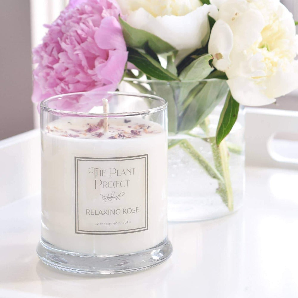 Lavender Aromatherapy Soy Candle | Putti Fine Furnishings 