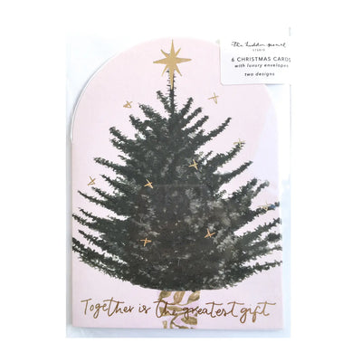 Together Tree' Christmas Card Pack - Pack of 6