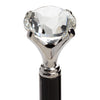 Pen with Large Gem - Black