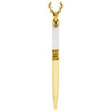 Reindeer Pen with Glitter - Gold | Putti Fine Furnishings Canada