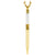 Reindeer Pen with Glitter - Gold | Putti Fine Furnishings Canada