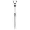 Reindeer Pen with Glitter - Silver | Putti Fine Furnishings Canada