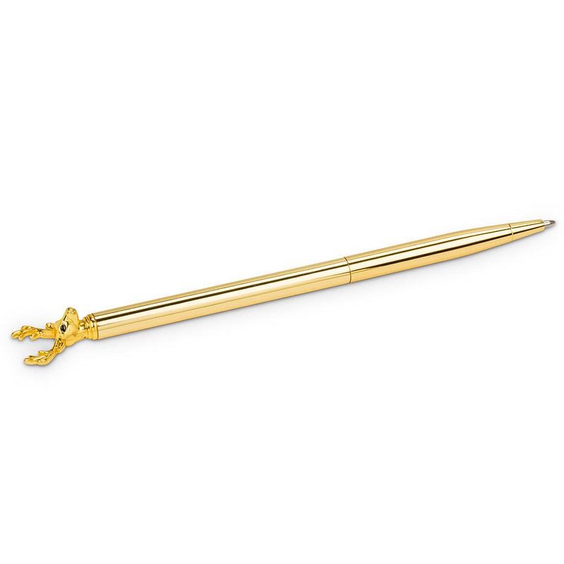 Slim Reindeer Pen - Gold | Putti Fine Furnishings Canada