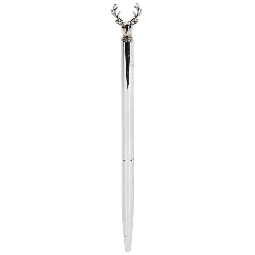 Slim Reindeer Pen - Silver | Putti Fine Furnishings 