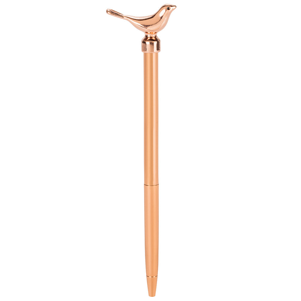 Slim Bird Pen - Rose Gold | Putti Fine Furnishings Canada 