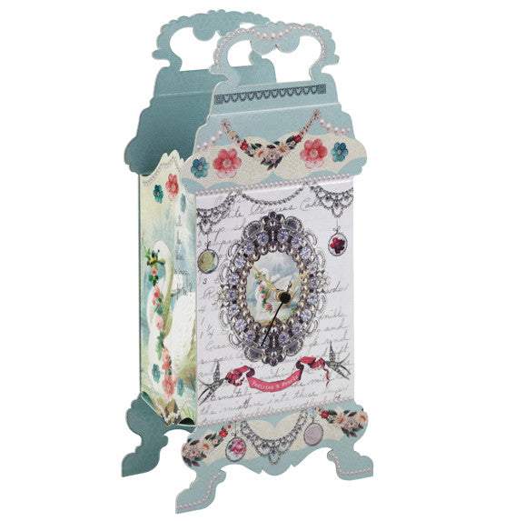  Pastries and Pearls Table Clock, TT-Talking Tables, Putti Fine Furnishings