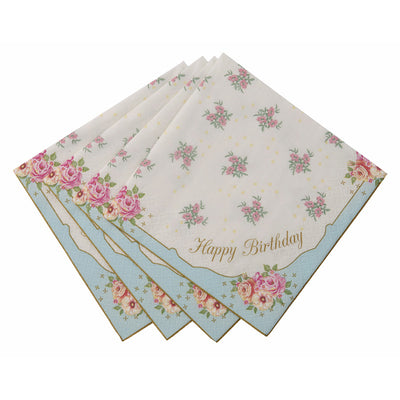 Happy Birthday Napkin -  Paper Napkins - Talking Tables - Putti Fine Furnishings Toronto Canada - 3