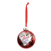 "Teacher" Message Ball Ornament