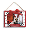 "Merry Christmas" Ceiling Tin Frame Ornament