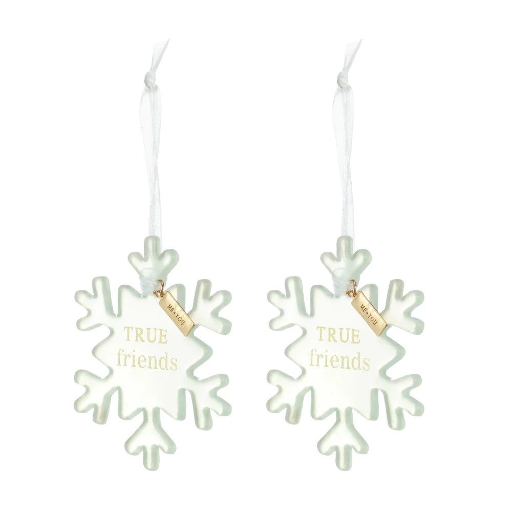 "True Friend" Keep and Share Ornament Set