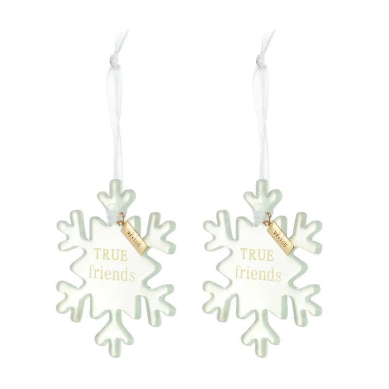 "True Friend" Keep and Share Ornament Set