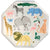 Meri Meri Safari Animals Dinner Plates | Le Petite Putti Canada