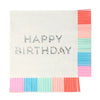 Meri Meri Birthday Fringe Small Paper Napkins | Putti Party Supplies