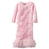 Mud Pie Pink Rosette Sleepgown, MP-Mud Pie, Putti Fine Furnishings