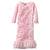  Mud Pie Pink Rosette Sleepgown, MP-Mud Pie, Putti Fine Furnishings