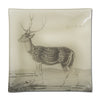 Woodland Deer Glass Plate, TAG-Design Home Associates, Putti Fine Furnishings
