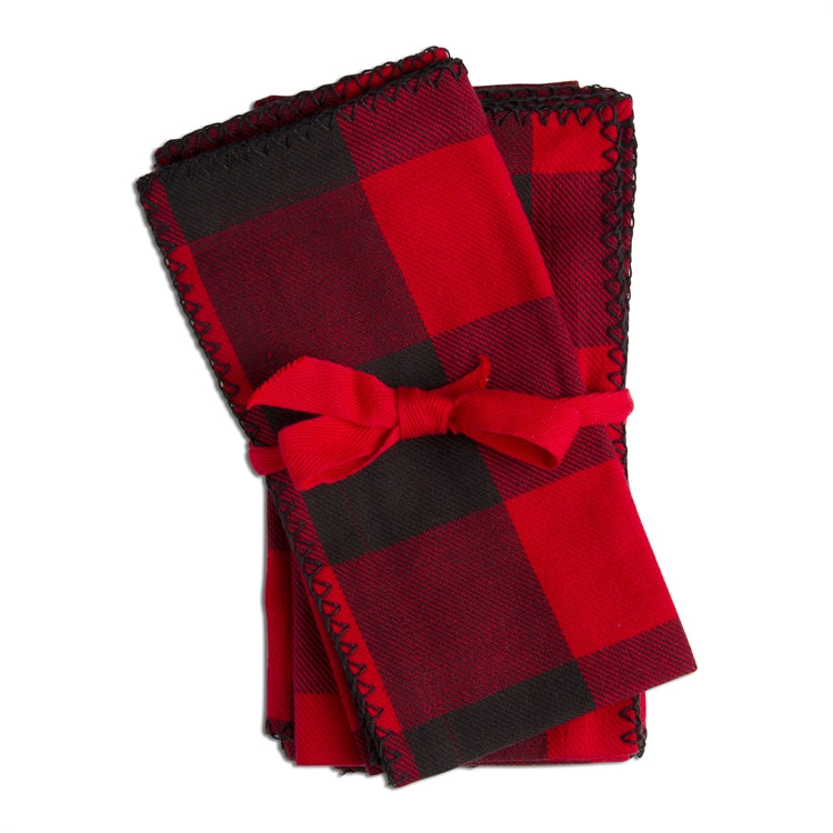  Tag Lodge Buffalo Check Napkin set of 4 - Putti Fine Furnishings