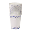 Party Porcelain Blue Paper Cups, TT-Talking Tables, Putti Fine Furnishings