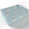 Winter White Hares Wrapping Paper Sheet