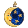 Old World Christmas Man in the Moon Glass Christmas Ornament, OWC-Old World Christmas, Putti Fine Furnishings