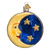  Old World Christmas Man in the Moon Glass Christmas Ornament, OWC-Old World Christmas, Putti Fine Furnishings