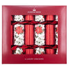 Poinsettia Sparkle Christmas Crackers