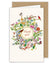 "Thank You" Floral Medallion Card