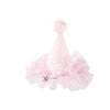 "We Heart Pink" Mini Hat - Pink & White Polka dot with Pink Tulle Party Supplies - Talking Tables - Putti Fine Furnishings Toronto Canada - 3