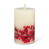 "Reallite" Flameless Medium Red Berry Candle