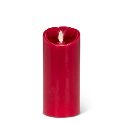 "Reallite" Flameless Medium Red Candle | Putti Christmas Canada