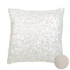 Artebene Sequin Pillow - White