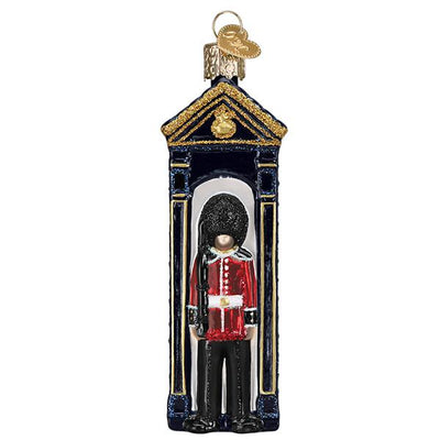 Old World Christmas Palace Guard Glass Christmas Ornament