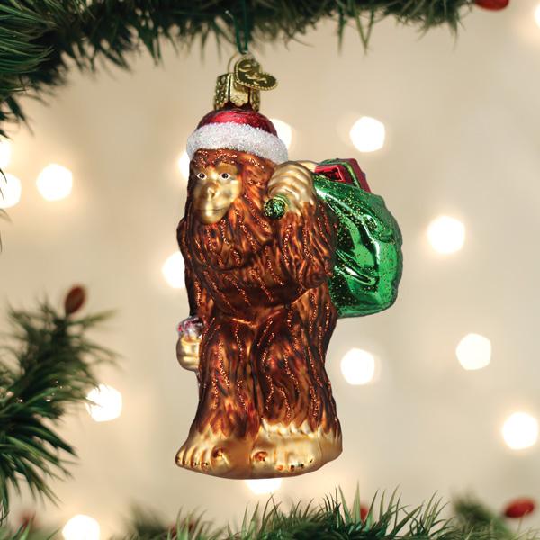 Old World Christmas Santa Sasquatch Ornament  | Putti Christmas 