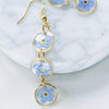 Allie and Posie Amalia Forget-Me-Nots Earrings - Gold | Putti Fine Fashions