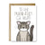 Tabby Cat Mum Greeting Card