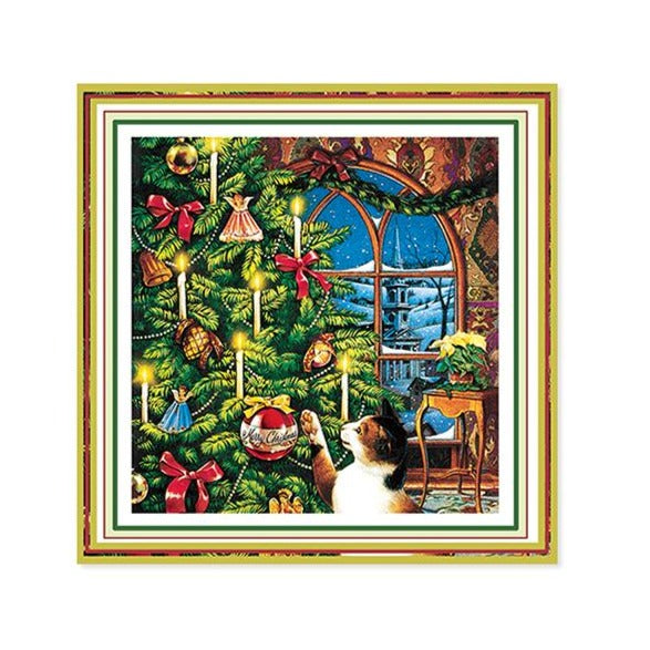 Up with Paper "Christmas Mischief" Pop Up Greeting Card | Putti Christmas 