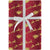 Santa Over The Moon Wrapping Paper Roll | Putti Christmas Canada 