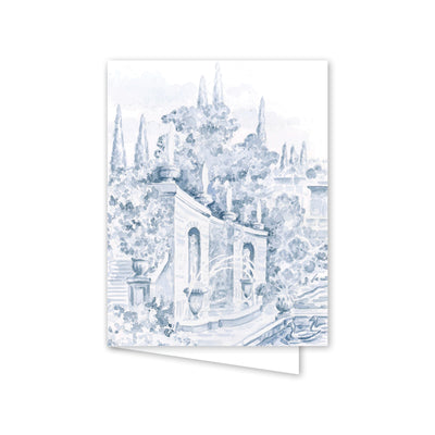 Dogwood Hill Blue Grisaille Card Box Set