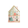 "All Through The House" House Shaped Paper Plate