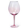 Extra Large Iridescent Pink Goblet | Putti Fine Furnishings Canada