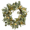 Eucalyptus Wreath with LED