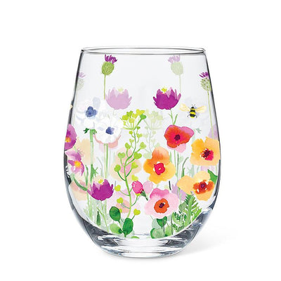 Bee Garden Stemless Goblet | Putti Fine Furnishings Canada