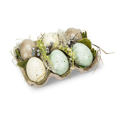 Eggs & Feathers in Crate