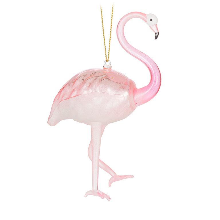 Standing Flamingo Ornament