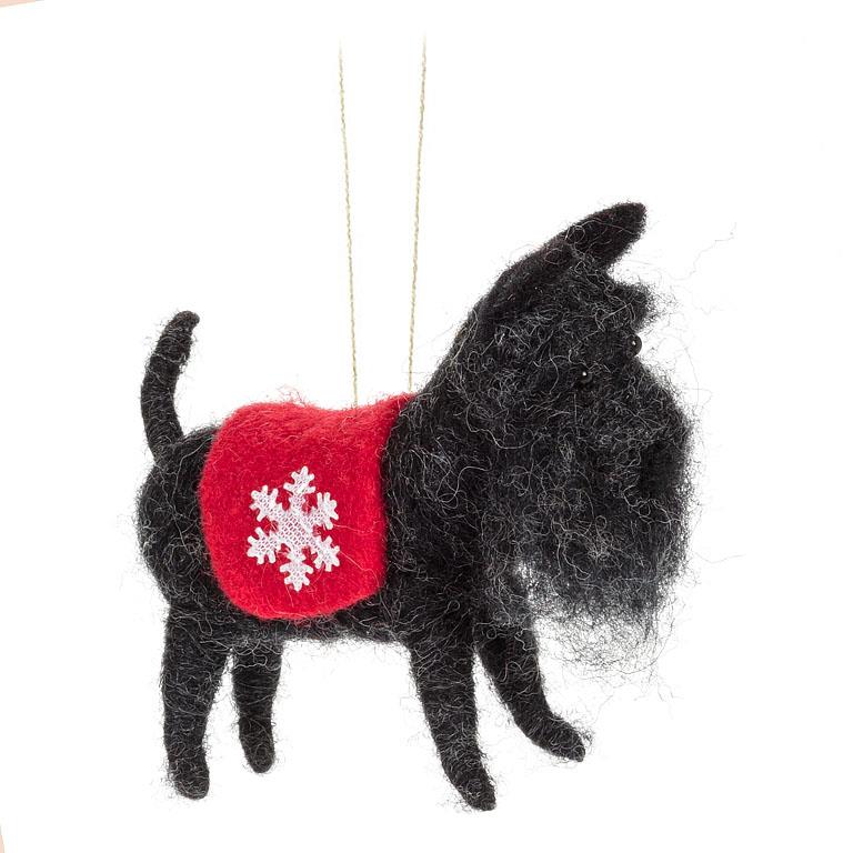 Felt Dog Ornaments