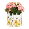 Sunflowers & Bees Large Planter