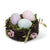 Mini Nest with Egg Trio  | Putti Decorations 