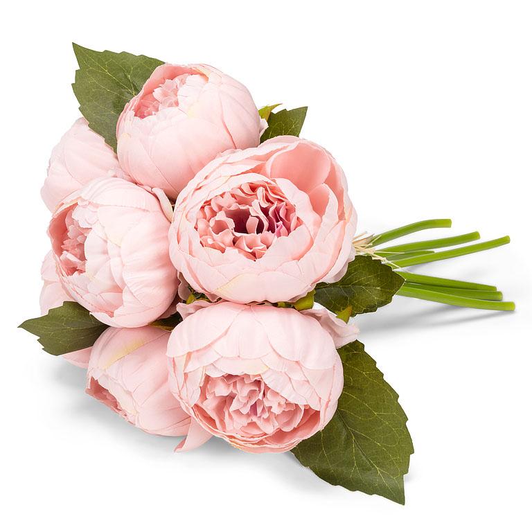 Full Peony Bouquet - Pink | Putti Fine Furnishings Canada