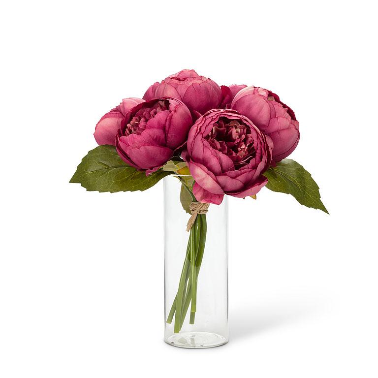 Full Peony Bouquet - Rose Pink